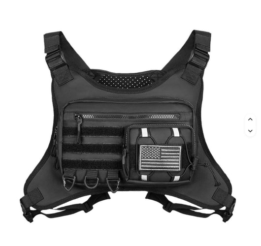Chaleco Deportivo con Bolsa de Pecho para Hombre - Image 12