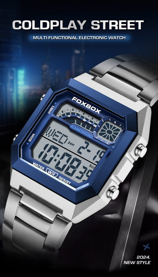 Reloj Deportivo Cuadrado Resistente al Agua para Hombre y Mujer - Image 29