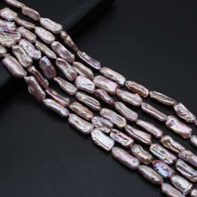 Cuentas de Perla Púrpura Brillante para Artesanías - Image 3