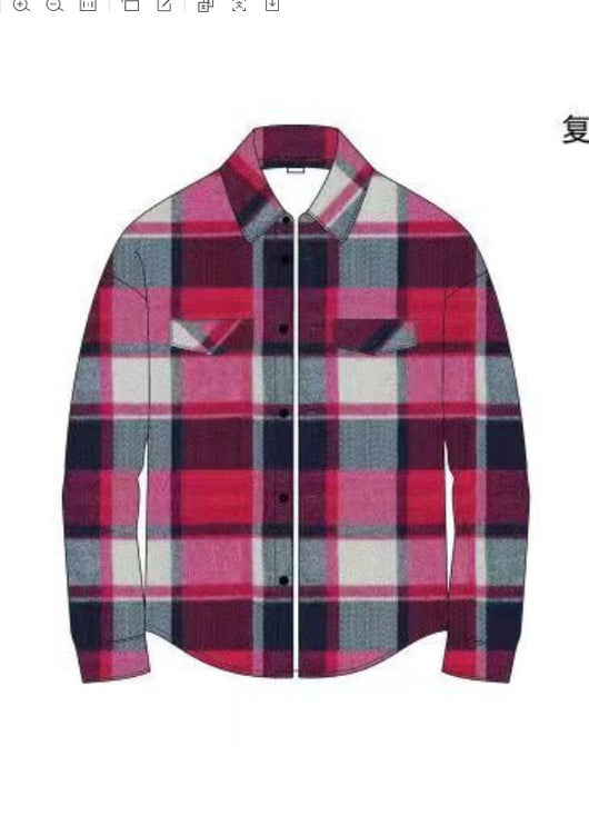 Camisa Franela a Cuadros Slim Fit Manga Larga para Hombre Otoño-Invierno - Image 9