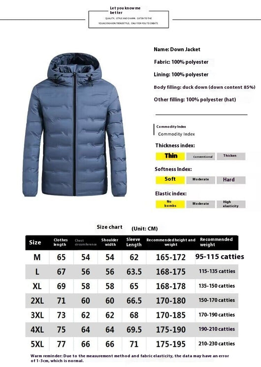 Chaqueta Acolchada de Plumón para Parejas - Abrigo Térmico y Cálido - Image 24