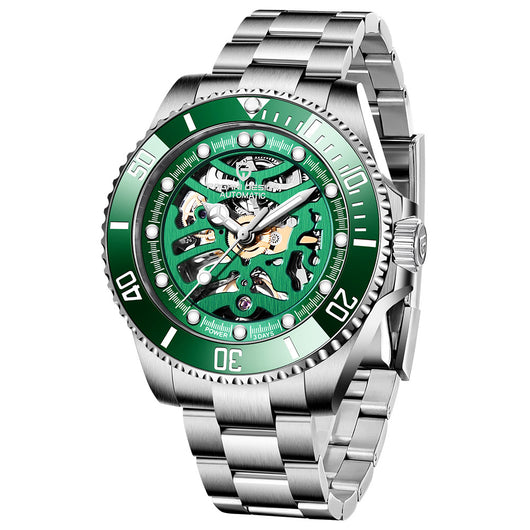 Reloj Mecánico PAGANI con Correa de Acero Inoxidable - Image 8