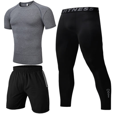 Conjunto Deportivo Casual de Tres Piezas para Verano