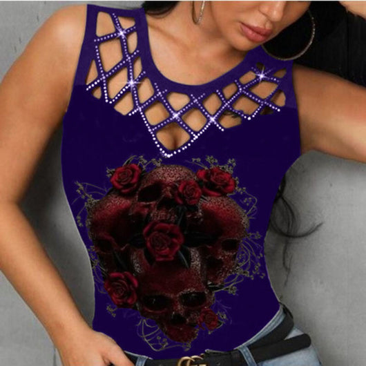 Chaleco Hueco Rosa para Mujer - Blusa Versátil y Moderna