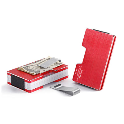 Portacarteras de Aluminio Premium con Diseño Minimalista - Image 4