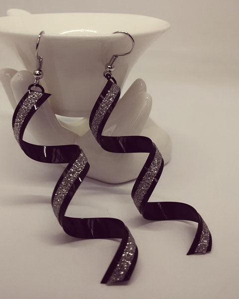 Aretes Largos Espiral Retorcidos Punk para Mujer - Joyería Charm Elegante - Image 6