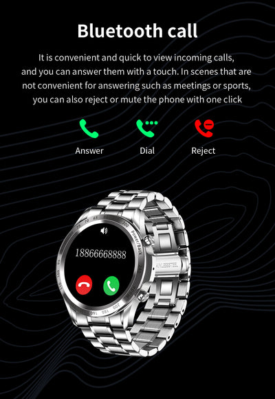 Reloj Inteligente Multifunción para Hombre con Bluetooth - Image 16