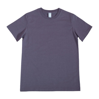 Camiseta Básica Suelta de Algodón con Cuello Redondo - Image 8
