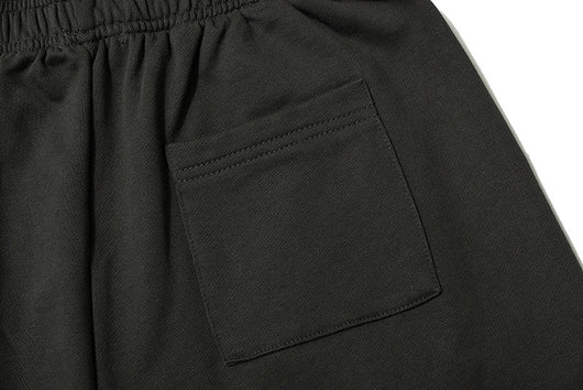 Shorts de Algodón Teñido Pesado para Hombre - Estilo Urbano Minimalista - Image 6