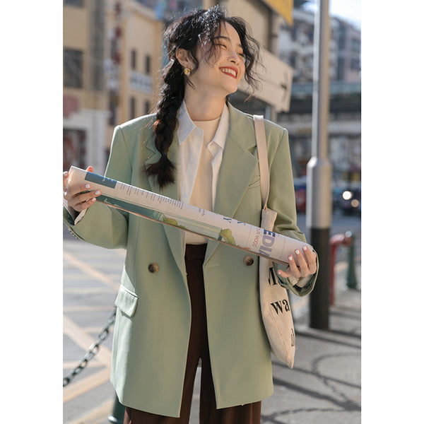 Blazer Ejecutivo Primavera-Otoño Diseño Exclusivo para Mujer