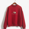 Sudadera Estampada Sushi con Cuello Redondo y Forro Polar