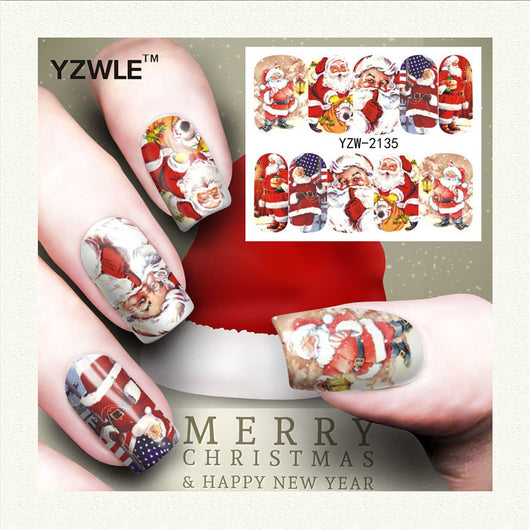 Stickers de Uñas Navideños: Reno, Copo de Nieve y Muñeco de Nieve - Image 7