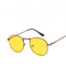 Bronze frame yellow piece