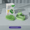 Green Silicone Bath Brush