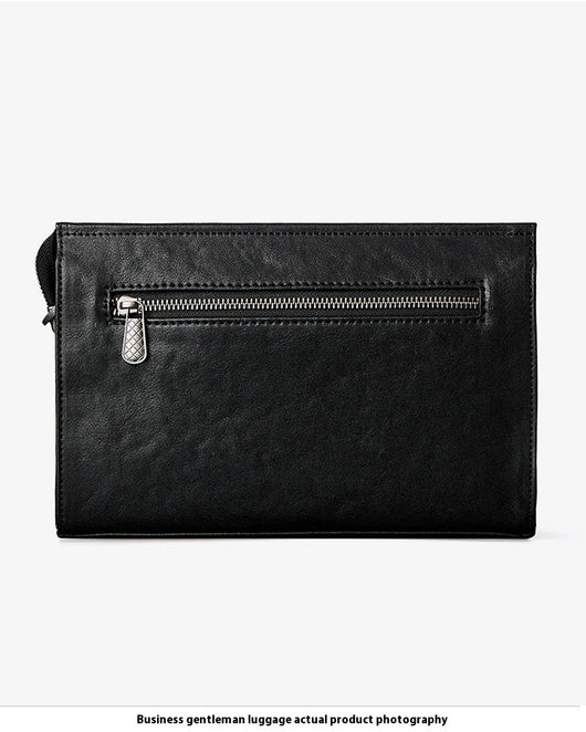 Bolso Mensajero de Cuero Personalizado para Hombre - Image 2