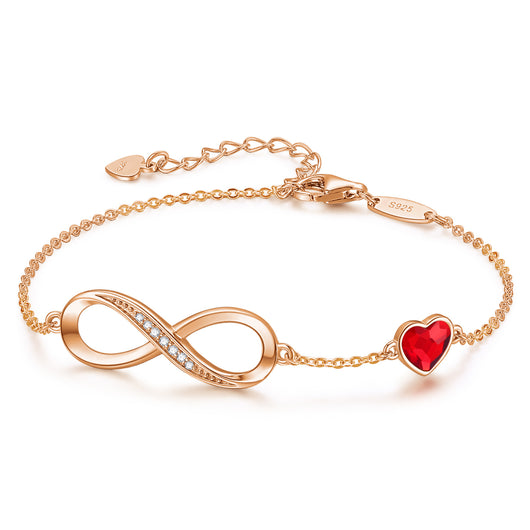Pulsera de Plata Esterlina para Mujer - Amor Eterno Minimalista - Image 17