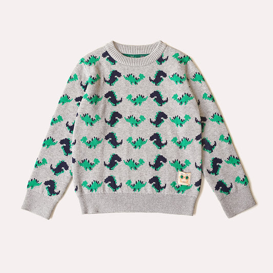 Suéteres de Punto para Niños y Niñas - Pullover de Algodón Suave