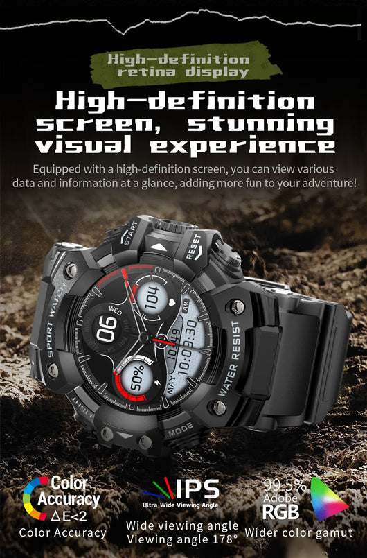 Reloj Deportivo Inteligente con Llamadas Bluetooth - Image 10