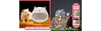Casa Cerámica para Hámster con Forma de Gato - Refugio Fresco y Cómodo - Image 8