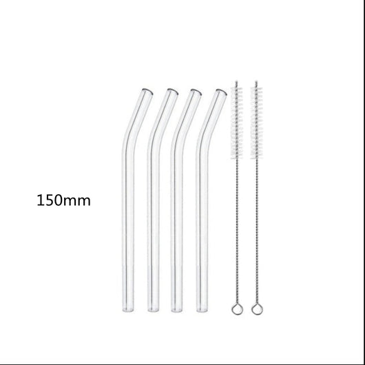 Pajitas de Vidrio Reutilizables para Té de Burbujas y Bebidas Frías - Image 18