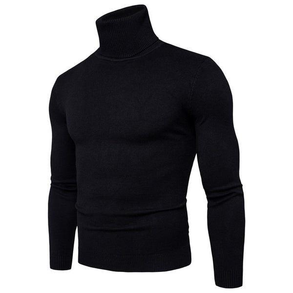 Suéter Térmico Cuello Alto Slim Fit para Hombre - Abrigo Base Cálido