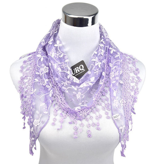 Pañuelo Étnico Floral de Gasa - Kerchief Bohemio Versátil - Image 7