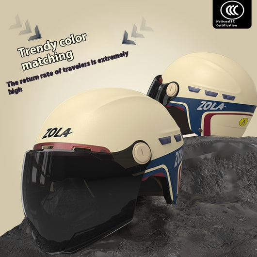 Casco de Protección Solar para Autos Eléctricos