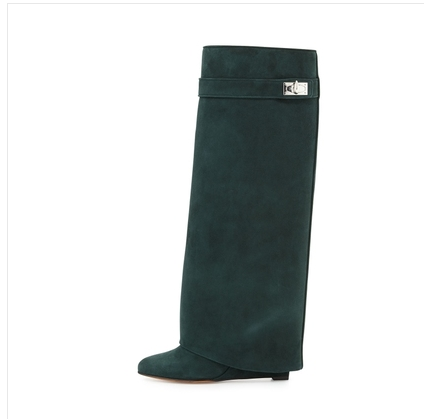 Botas de Moda Hasta la Rodilla Talla Grande - Image 7