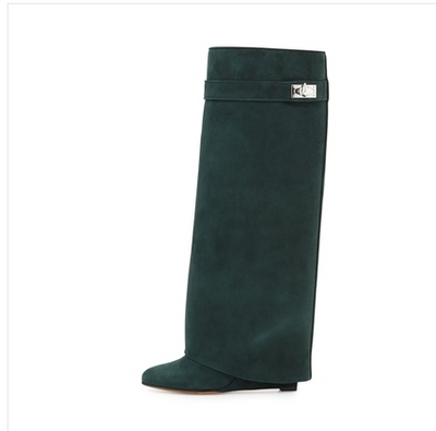 Botas de Moda Hasta la Rodilla Talla Grande - Image 92