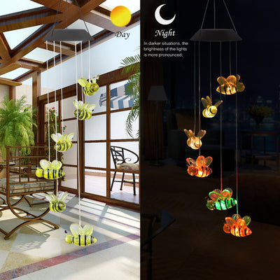 Lámpara Solar Decorativa Colibrí con Luz LED - Adorno de Jardín - Image 7