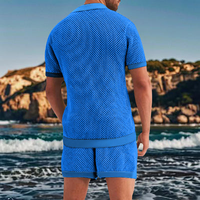Traje Casual Transpirable de Malla Fresca - Image 19