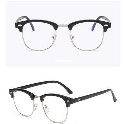Gafas Metálicas Anti-Radiación con Cadena Trendy - Image 8