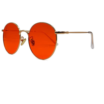 Gafas Gaming Circulares con Lentes Ámbar Bloqueador de Luz - Image 2
