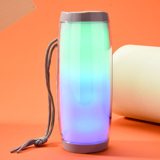 Parlante Bluetooth Portátil con Luces LED Multicolor y Radio FM - Image 11