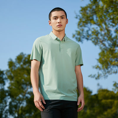 Polo Deportivo Hombre Ice Silk Elástico sin Costuras - Image 12