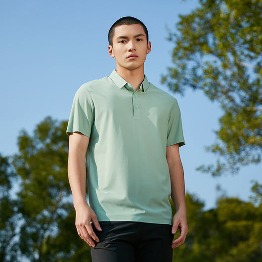 Polo Deportivo Hombre Ice Silk Elástico sin Costuras - Image 12