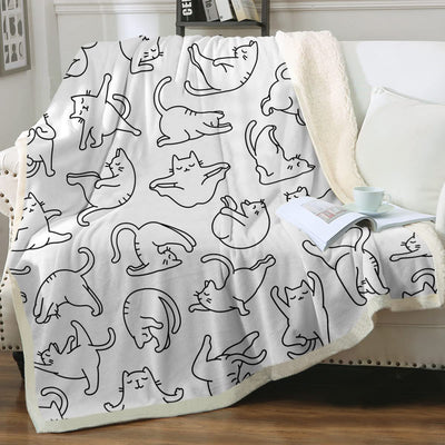 Manta Sherpa para Niños con Estampado de Animales - Doble Capa - Image 9
