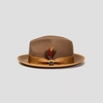 Sombrero Fieltro Tipo Bombín con Lazo de Cinta - Image 15