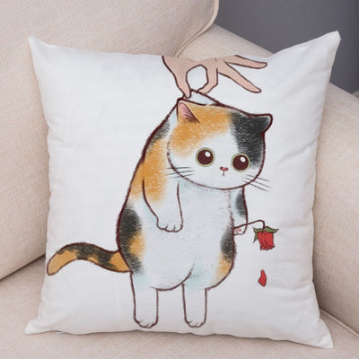 Funda de Almohada de Lino con Estampado Moderno para Sofá y Coche - Image 16