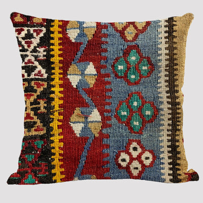 Almohada Reversible Étnica de Lino Bohemio Doble Cara - Image 33
