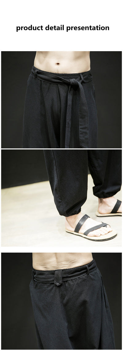 Pantalones Estilo Chino de Primavera y Verano para Hombre con Cintura Elástica - Image 13