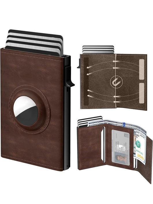 Billetera Inteligente Ultra Delgada con Sujetador de Tarjetas - Image 5