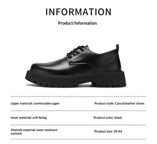 Zapatos de Cuero Negro Impermeables para Hombre Ejecutivo - Image 13