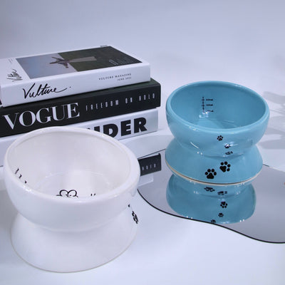 Comedero para Gatos con Protección Espinal y Borde Elevado - Image 3