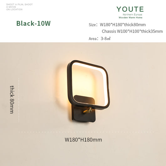 Lámpara LED Moderna para Pasillos y Entradas - Image 9
