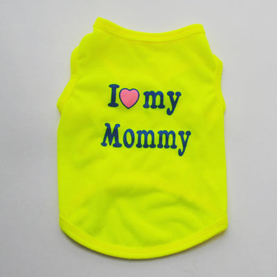 Chaleco para Mascotas Estilo Clásico Mamá Papá - Image 22