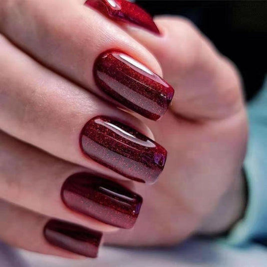 Uñas Postizas Bailarina Removibles con Diseño de Arte Nail - Image 2