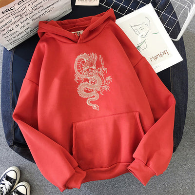 Sudadera con Estampado de Dragón Chino - Image 7