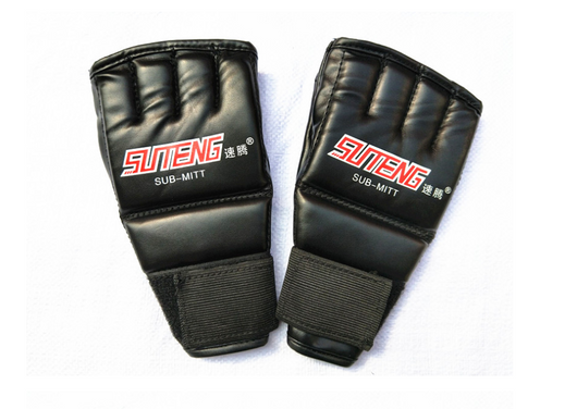 Guantes de Boxeo con Dedos Punzantes de Cuero Transpirable - Image 7