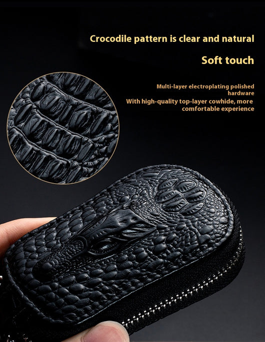 Funda de Cuero Genuino para Llaves de Auto - Unisex - Image 21